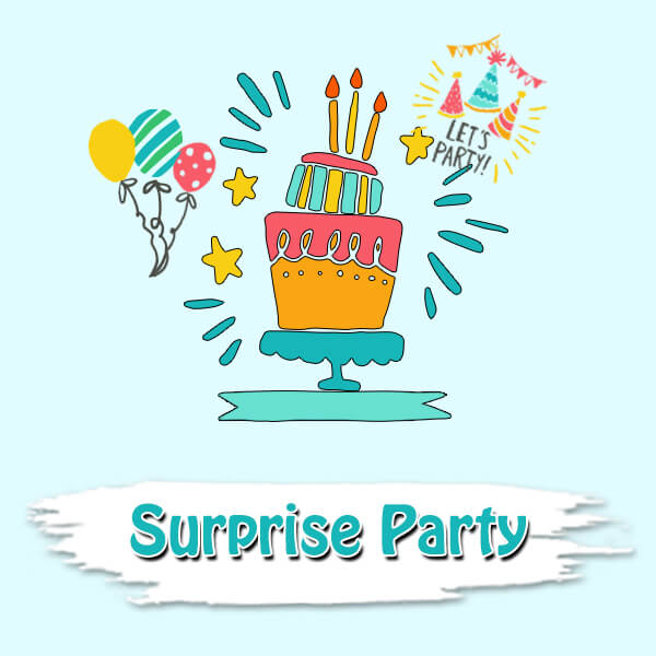 surprise parties